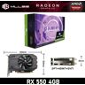 Mllse Amd Radeon Rx 550 4gb Gaming Graphics Card Gddr5 128bit Pci-E 3.0 Hdmi Dp Dvi Rx550 Desktop Game Video Card Red