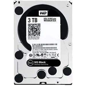 Western Digital Wd Black 4tb 3tb 2tb 1t Performance Internal Hard Drive Hdd 7200 Rpm Sata 64mb Cache 3.5 Inch Suitable For Desktop Game Consoles