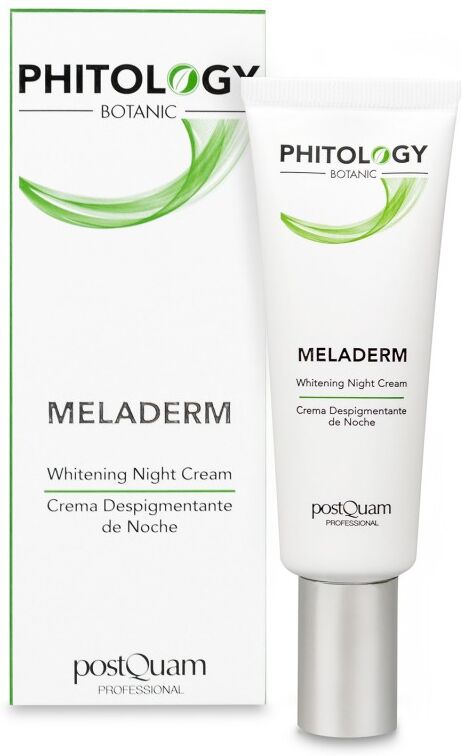 Postquam - Meladerm Crema Despigmentante De Noche - Crema Facial Antimanchas Hidratante Y Antiarrugas Para Una Piel Uniforme Y Luminosa - Activos Despigmentantes De Origen Vegetal, Aceite De Macadamia Y Jojoba - 50 Ml