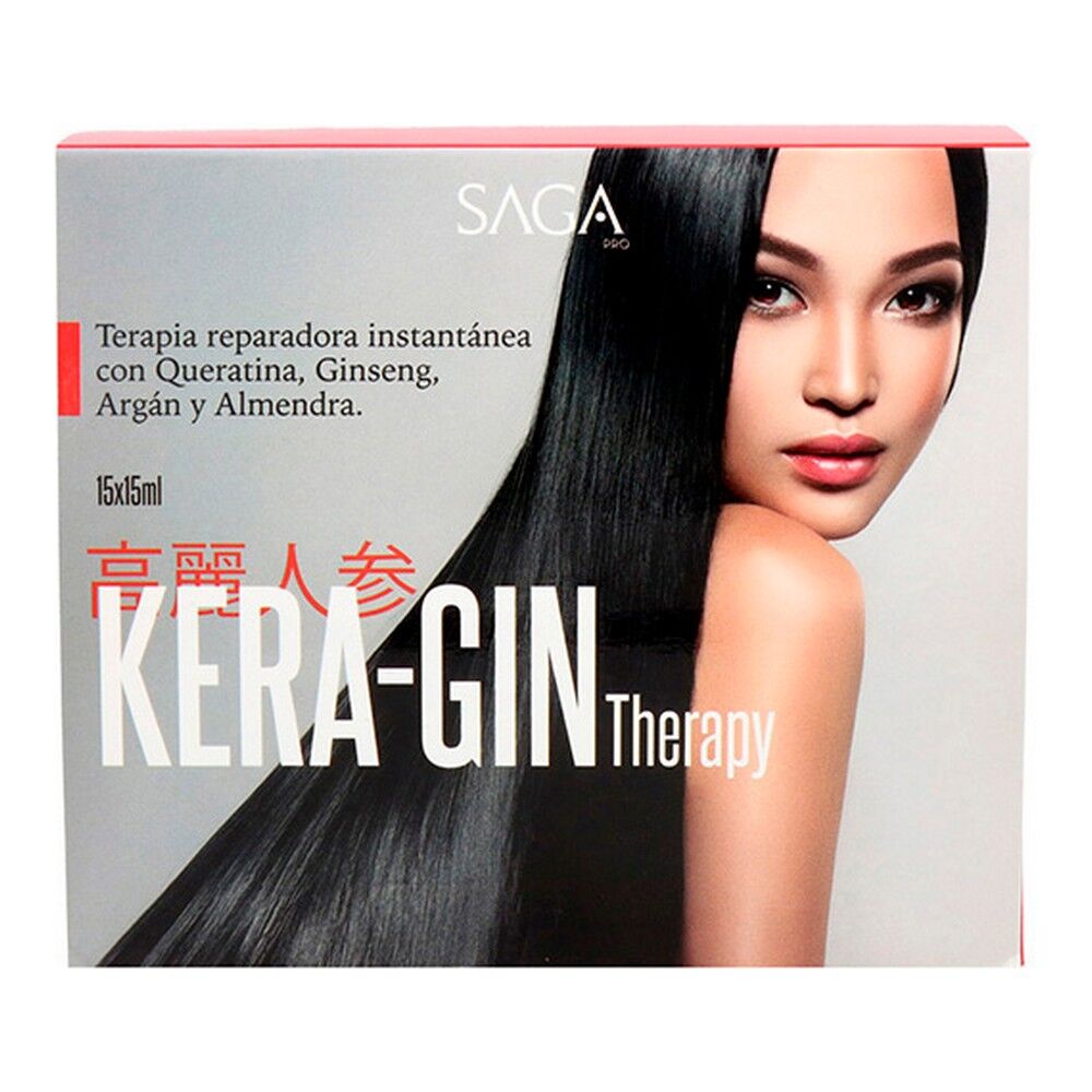 Saga Tónico Saga Pro Kera-Gin Therapy (15 Ml) Maquillajes Bb