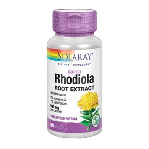 Solaray Rhodiola 60cap Solaray - Energía Natural