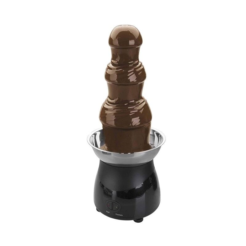 Suinga Fuente De Chocolate, Torre De Founde De 38 Cm, Negro
