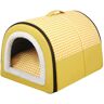 Casa De Perro Suave Y Acogedora Para Mascotas, Cama De Dormir Para Perros Pequeños Y Medianos Yellow