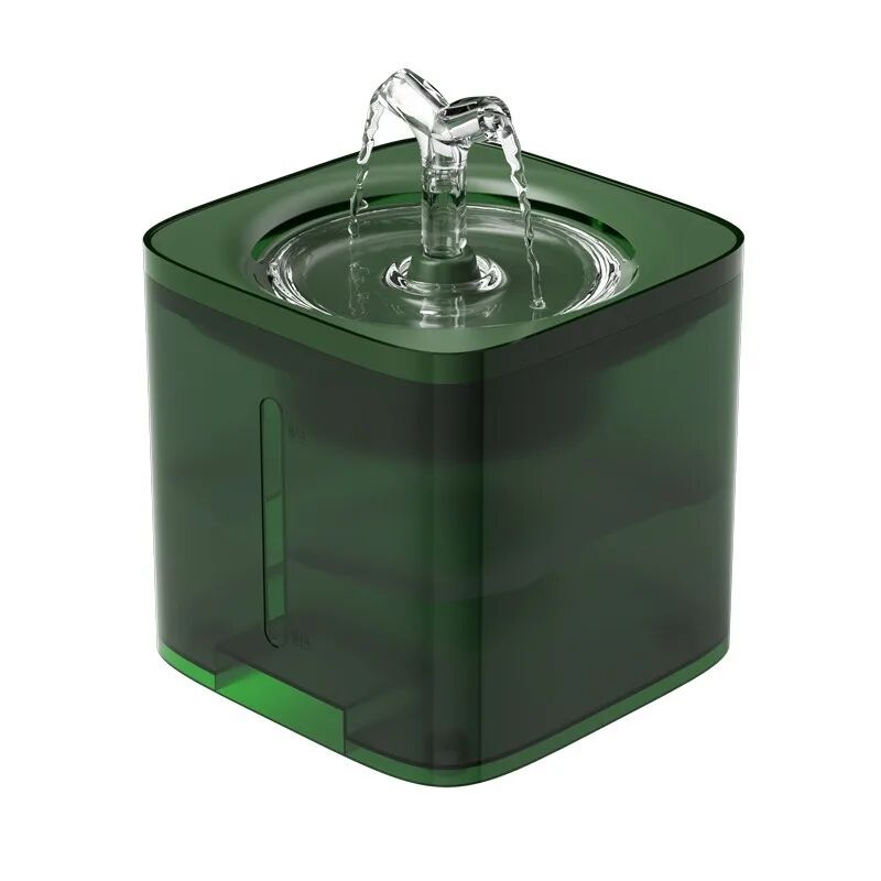 Dispensador De Agua Para Mascotas, Ciclo Automático, Temperatura Constante Inteligente Green 2l