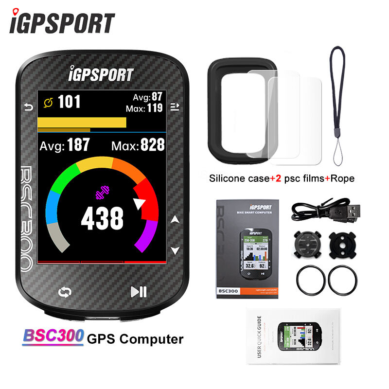 Igpsport-Ordenador Bsc300 Con Gps Para Bicicleta, Velocímetro Inalámbrico Digital Ant +, Sensor De Cadencia, Odómetro Impermeabl Bsc300