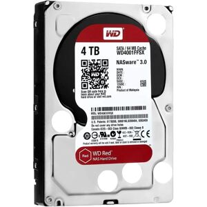 Western Digital Disco Duro Interno Wd Original, 3tb, Nas Rojas, 3,5 ", 1tb, 2tb, 4tb, 6tb, 5400rpm, Sata, 6 Gb/s, 64mb De Caché