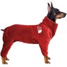 Abrigo De Cuello Alto A Prueba De Viento Para Cachorros, Mono De Cobertura Completa Para Perros Chaqueta Para Perro Red 9xl