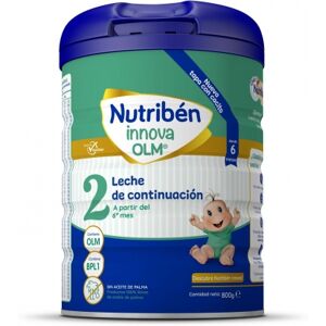 NUTRIBEN Leche infantil de continuación desde 6 meses en polvo Nutribén Innova 2 sin aceite de palma lata 800 g.