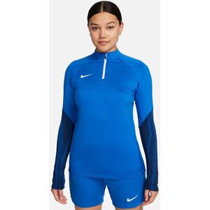 Partes de arriba con 1/4 Zip Nike Strike 23 Azul Real para Mujeres - DR2296-463