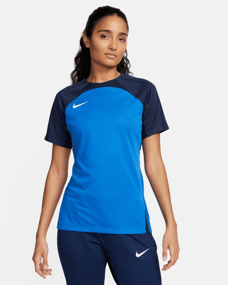 Camiseta de futbol Nike Strike III Azul Real para Mujeres - DR0909-463
