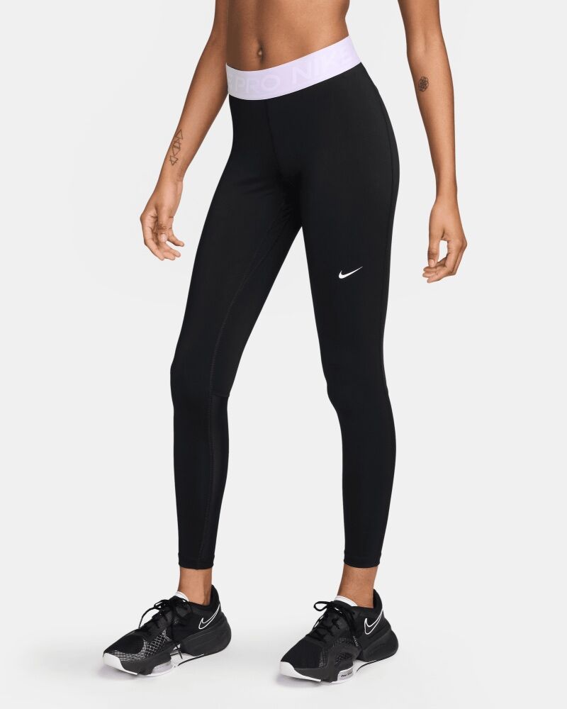 Mallas largas Nike Nike Pro Negro y Rosa Mujer - CZ9779-017