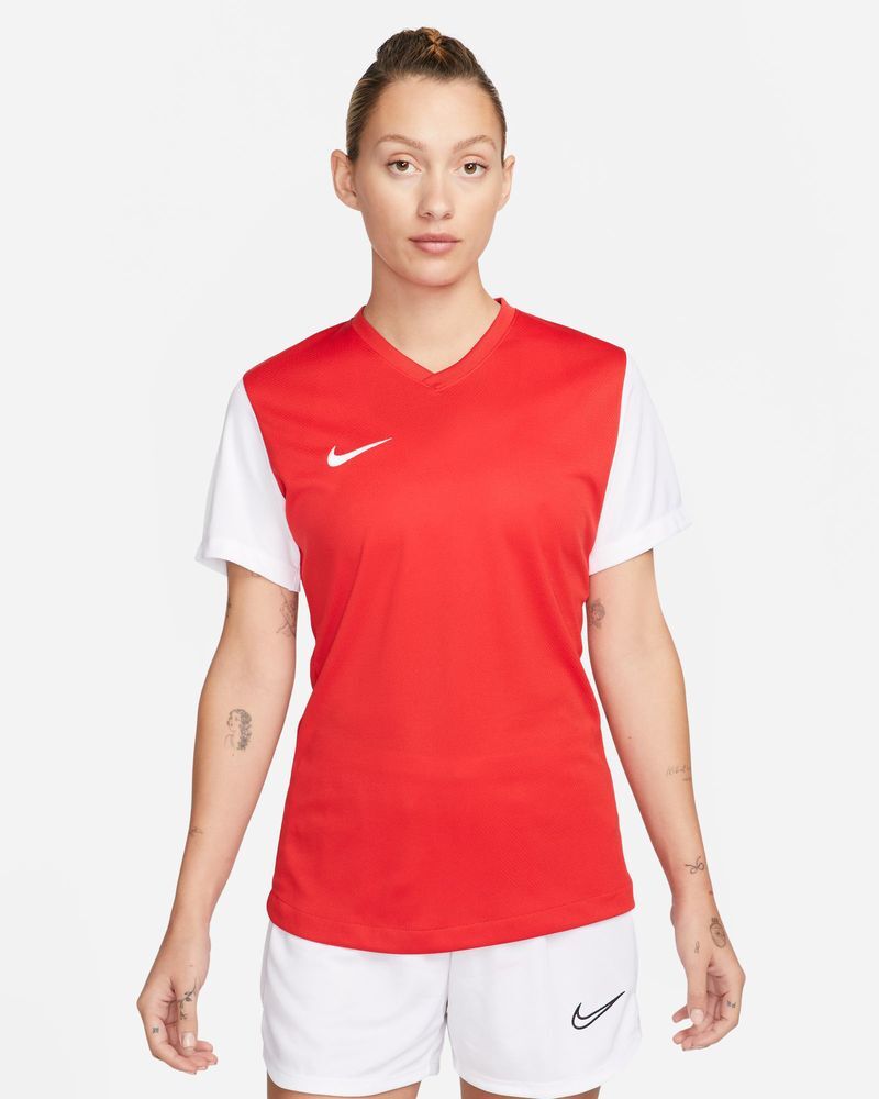 Camiseta Nike Tiempo Premier II Rojo Mujeres - DH8233-657
