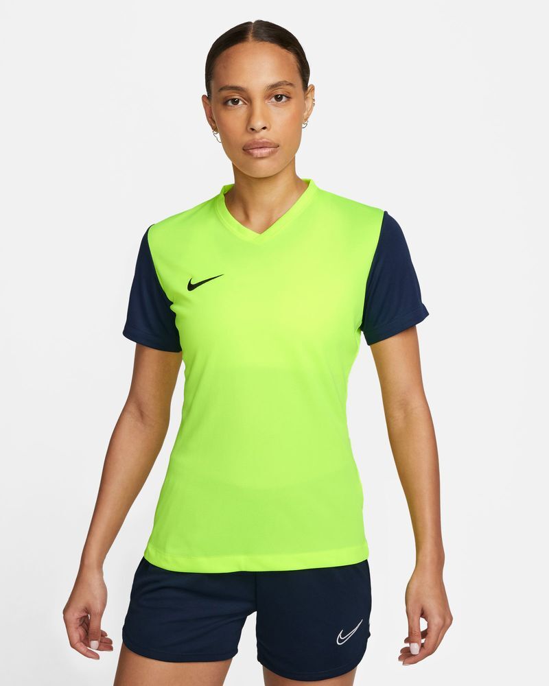 Camiseta Nike Tiempo Premier II Amarillo Fluorescente Mujeres - DH8233-702