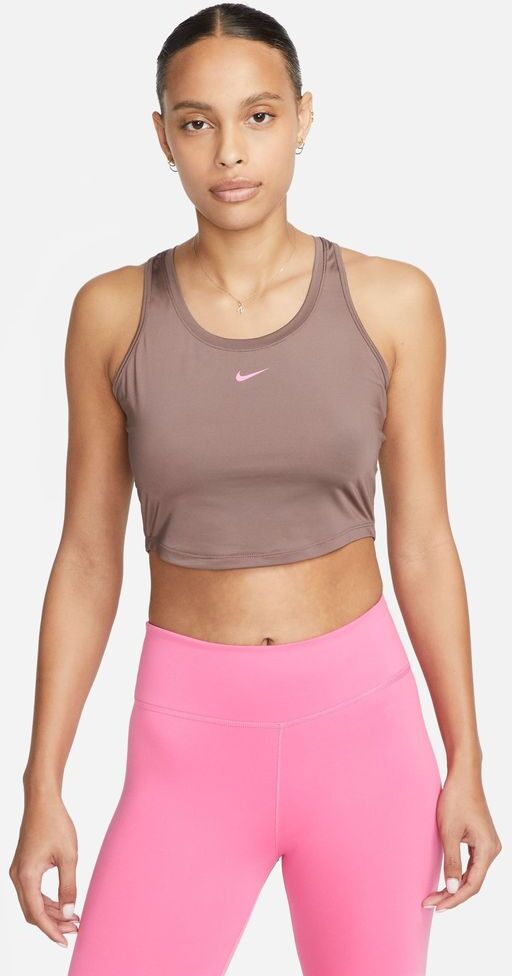 Camiseta sin mangas Nike One Castaño para Mujeres - DX0004-291