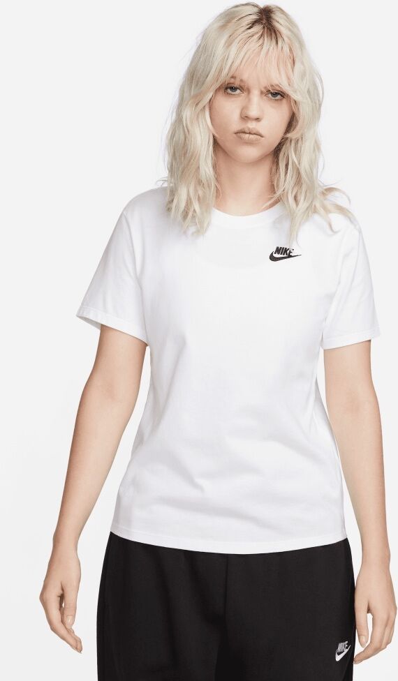 Camiseta Nike Sportswear Club Blanco Mujeres - DX7902-100