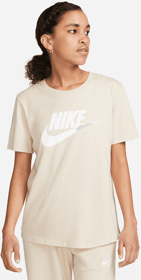 Camiseta Nike Sportswear Essential Beige Mujeres - DX7906-126