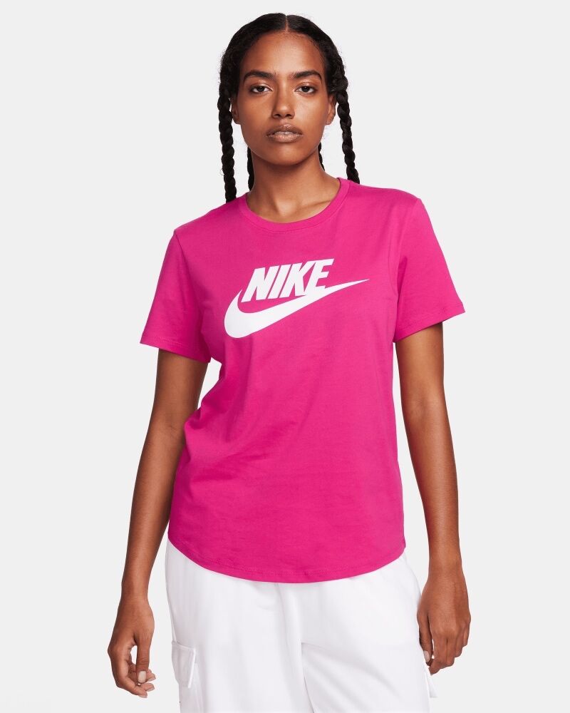 Camiseta Nike Sportswear Essential Rosa Mujeres - DX7906-615