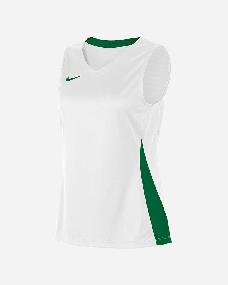 Camiseta de baloncesto Nike Team Blanco y Verde Mujeres - NT0211-104