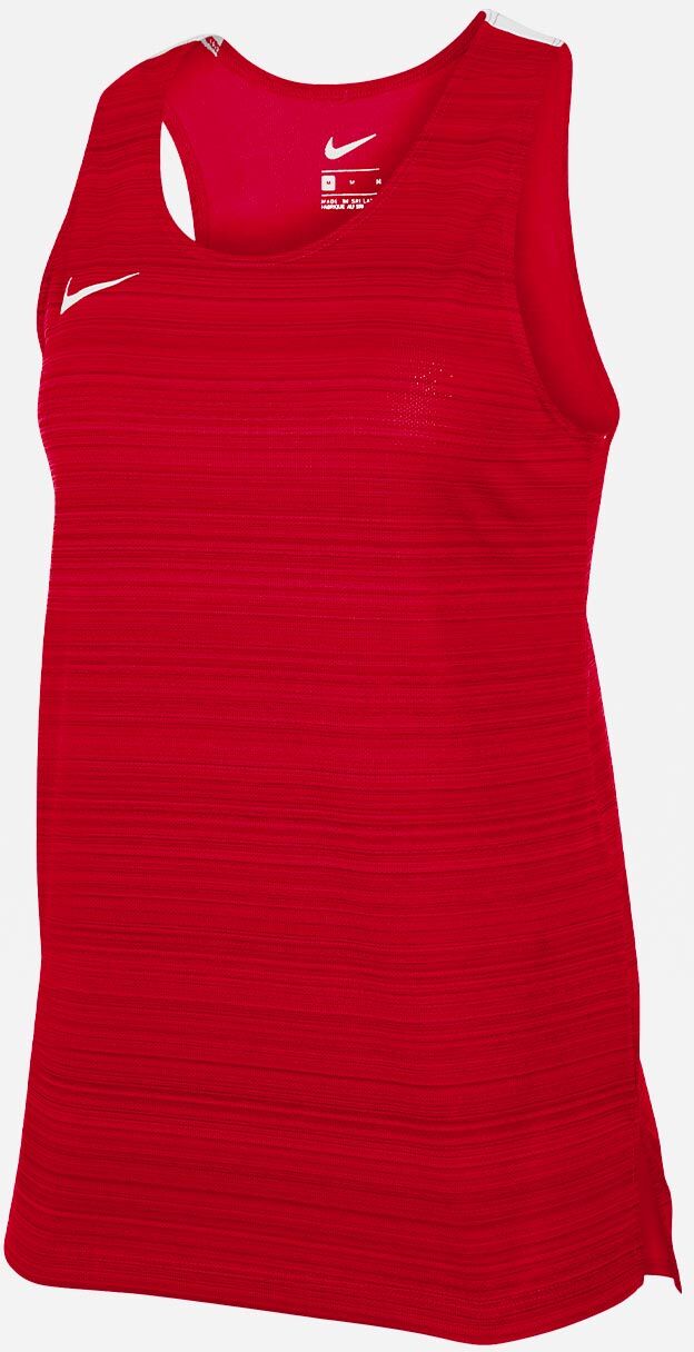 Camiseta sin mangas de running Nike Stock Rojo para Mujeres - NT0301-657