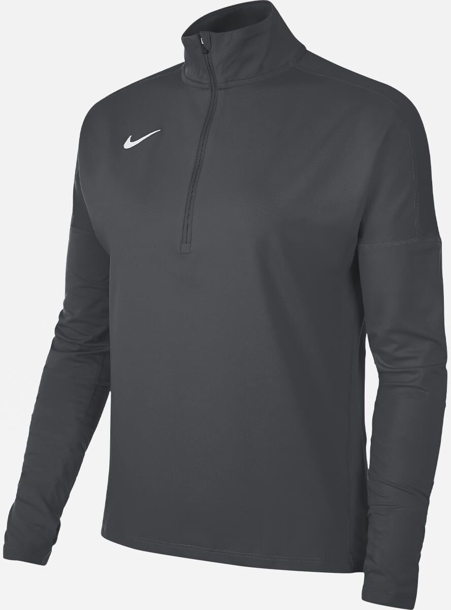 Partes de arriba con 1/2 Zip Nike Dry Gris Mujeres - NT0316-060