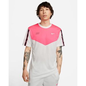 Camiseta Nike Repeat Blanco y Rosa para Hombre - DX2301-122