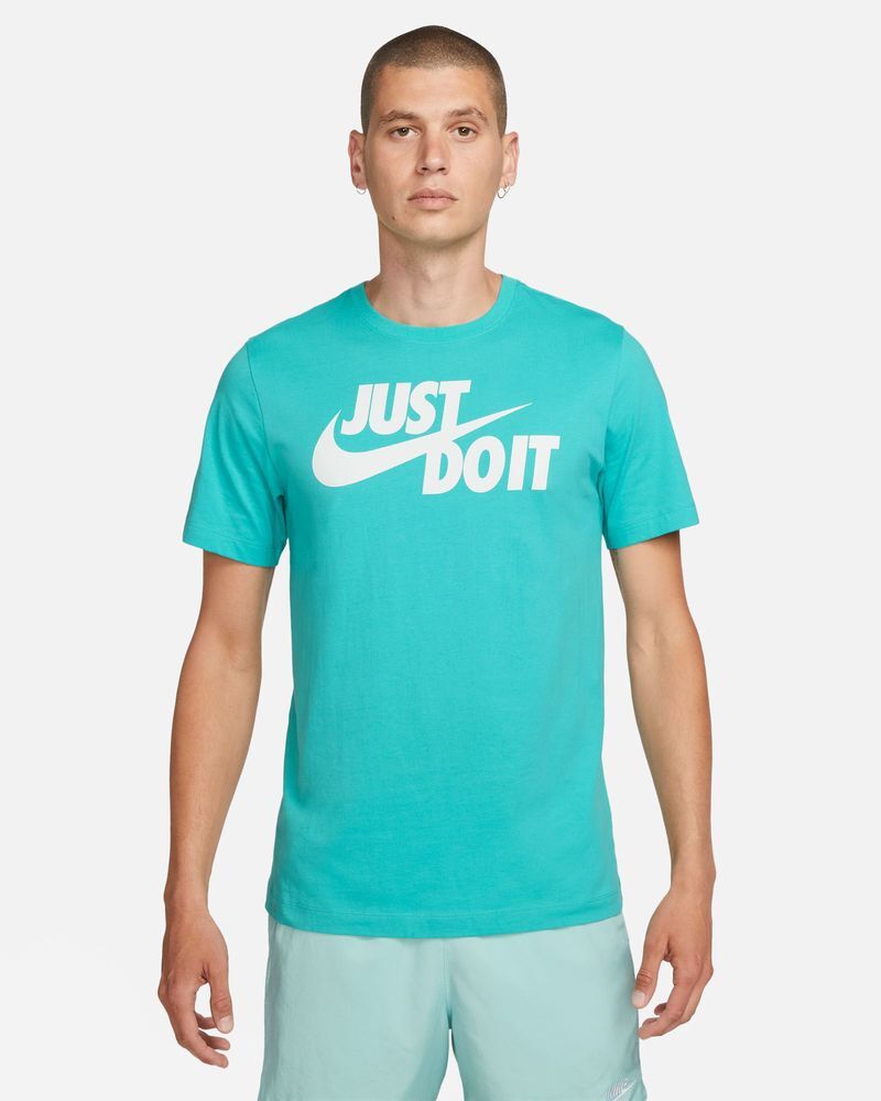 Camiseta Nike Sportswear JDI Azul y Blanco Hombre - AR5006-445
