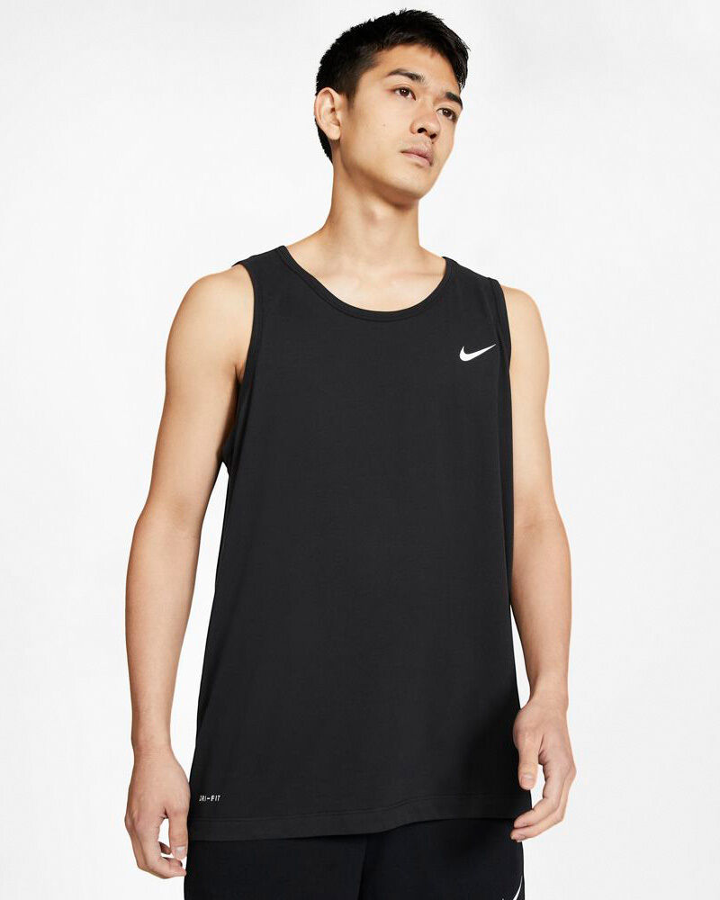 Camiseta sin mangas Nike Dri-FIT Negro para Hombre - AR6069-010