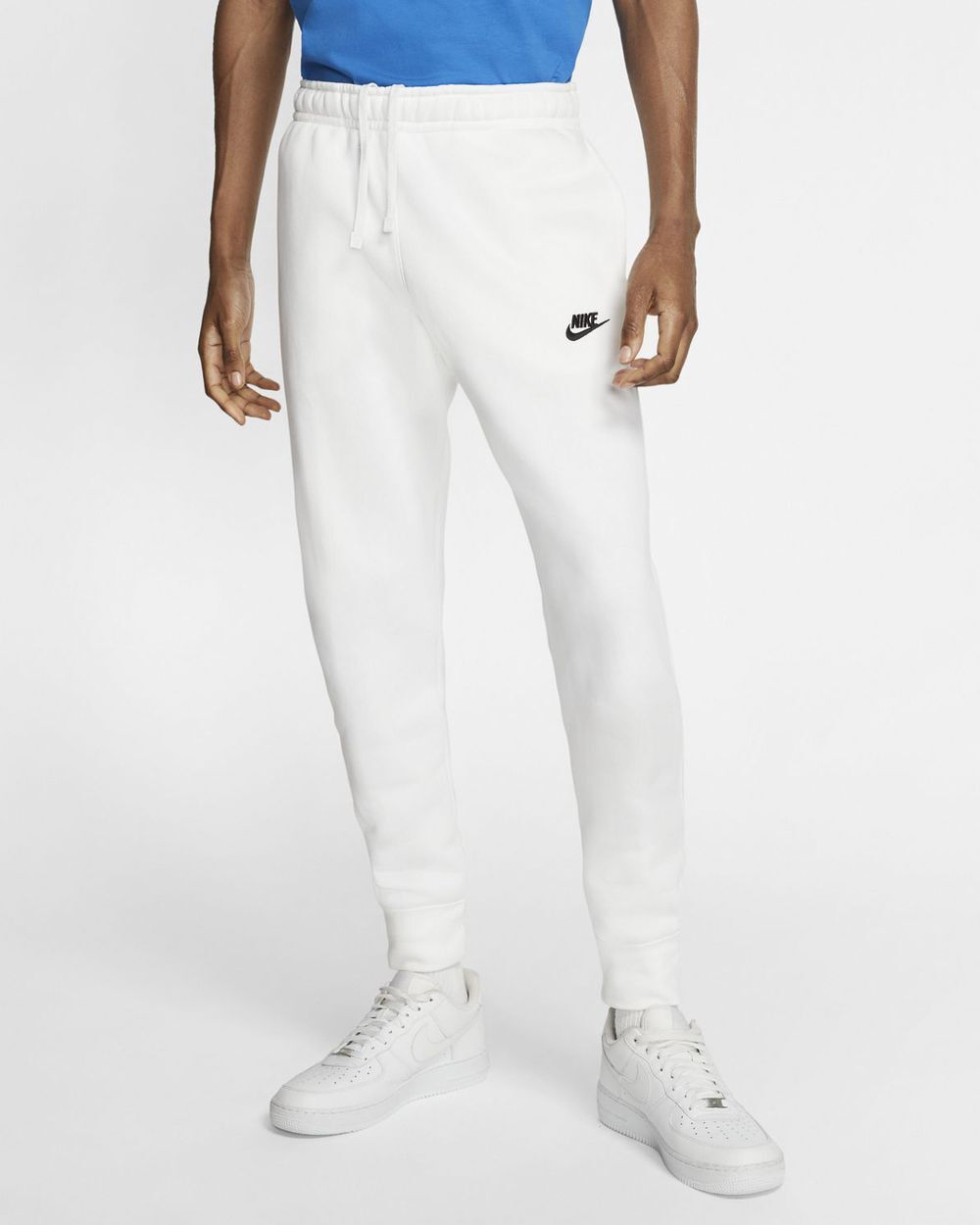 Pantalón de chándal Nike Sportswear Club Fleece Blanco Hombre - BV2671-100