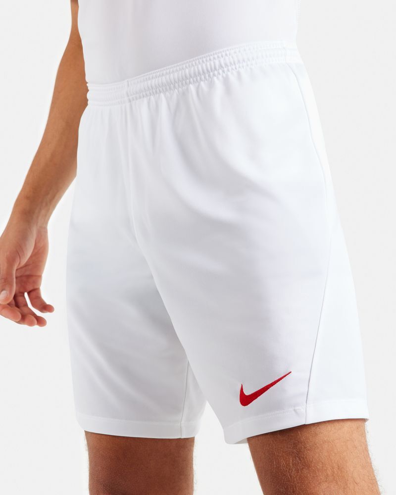 Pantalón corto Nike Park III Blanco y Rojo para Hombre - BV6855-103