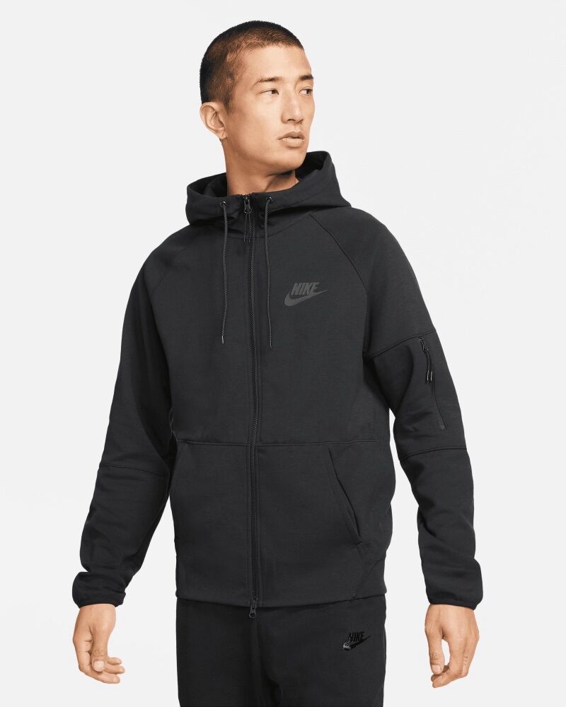 Sudadera con zip y capucha Nike Sportswear Essential Negro Hombre - DD5284-010