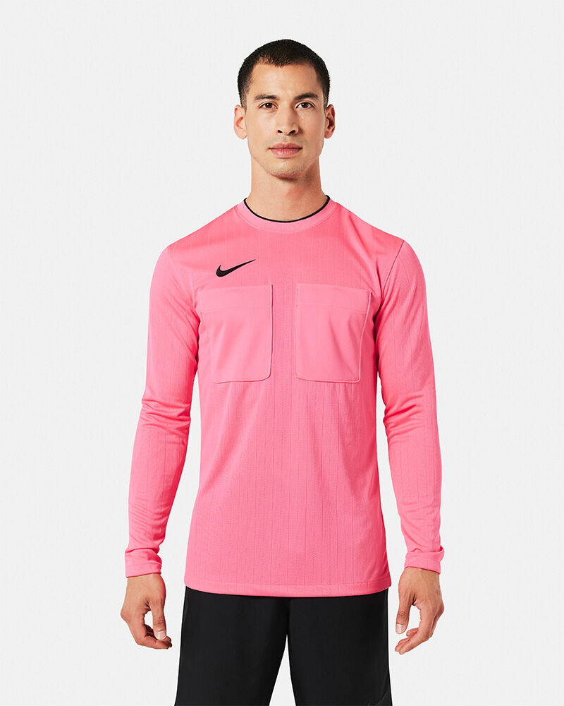 camiseta de árbitro de manga larga Nike Arbitre FFF II Rosa Hombre - DH8027-645