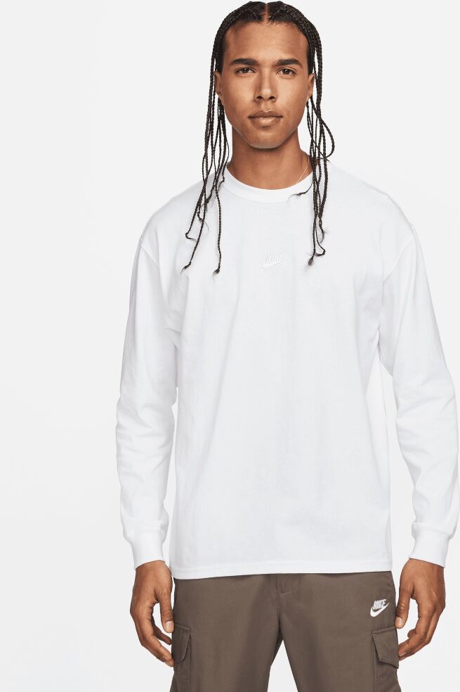 Camiseta de manga larga Nike Sportswear Premium Essentials Blanco Hombre - DO7390-100