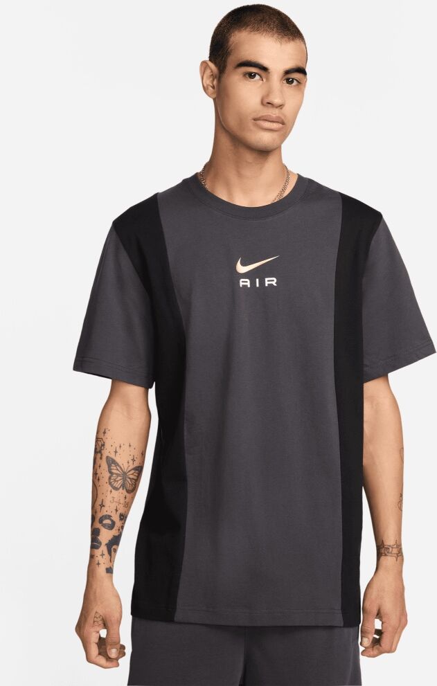 Camiseta Nike Air Gris Oscuro Hombre - FN7702-070