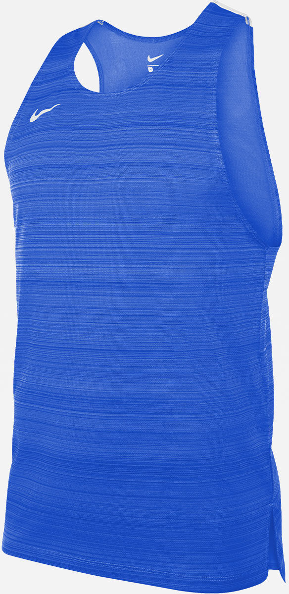 Camiseta sin mangas de running Nike Stock Azul Real para Hombre - NT0300-463