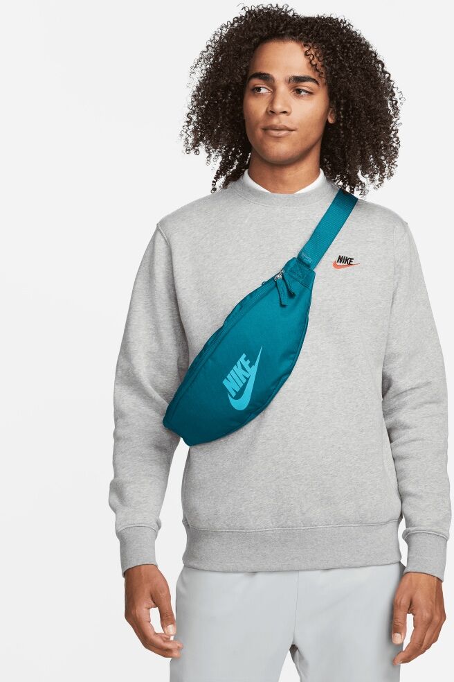 Sac Banane Nike Heritage (3L) Couleur : Geode Teal/Geode Teal/Teal Nebula Taille : MISC