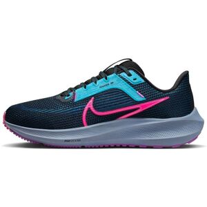 Zapatillas Nike Pegasus 40 Negro y Azul Mujeres - FJ2974-001