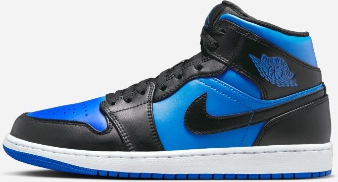 Zapatillas Nike Air Jordan 1 Mid  Negro y Azul Hombre - DQ8426-042