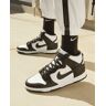 Zapatillas Nike Dunk High Blanco y Negro Hombre - DD1399-105