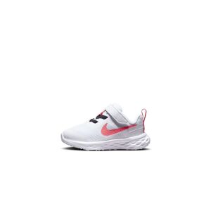 Zapatillas Nike Revolution 6 Blanco Niño - DD1094-101