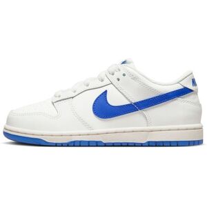 Zapatillas Nike Dunk Low Blanco y Azul Real Niño - DH9756-105