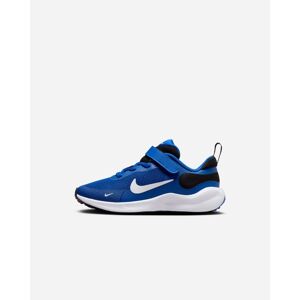 Zapatillas Nike Revolution 7 Azul Real y Blanco Niño - FB7690-401