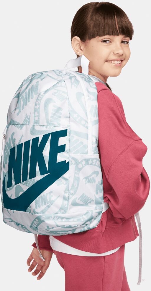 Mochila Nike Elemental Blanco y Azul Niño - FB2818-100