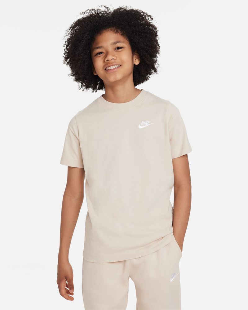 Camiseta Nike Sportswear Beige Niño - AR5254-126