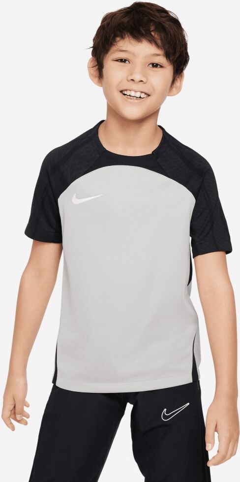 Maillot Nike Dri-Fit Strike III pour Enfant Couleur : Pewter Grey/Black/Black/White Taille : L