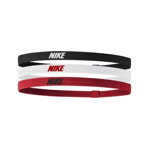 Set de 3 cintas para la cabeza Nike Elastic Negro/Blanco/Rojo Unisex - DR5205-083