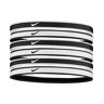 Cinta para la Cabeza Nike Swoosh Sport Tipped 6 Pack - DA7156-176 - Blanco y Negro