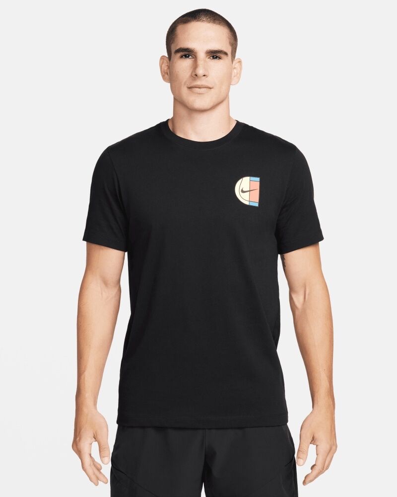 Camiseta de tenis Nike NikeCourt Negro Hombre - FN0787-010