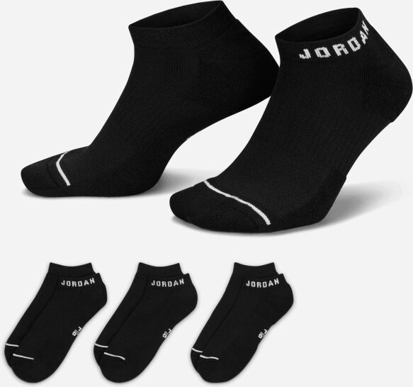 Set de 3 pares de calcetines Nike Jordan Negro Adulto - DX9656-010