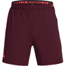 Shorts de tenis para hombre Under Armour Men's UA Vanish Woven 6" Shorts - dark maroon/beta XL