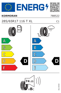 Neumatico Kormoran Road Terrain 285/65 R 17 116 T XL